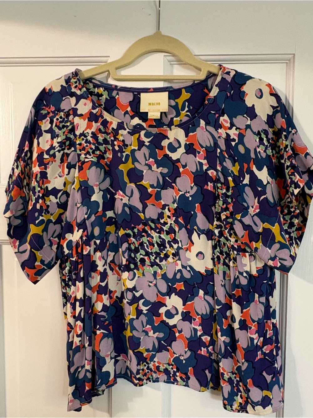 Maeve Floral Print Shirt